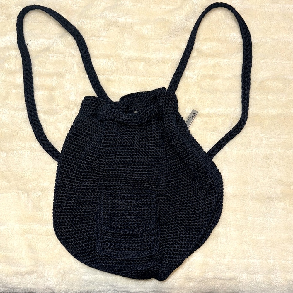The Sak crochet backpack